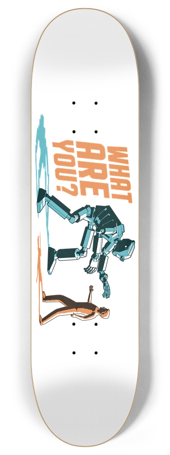 What Are You? 8 Inch Skateboard Deck