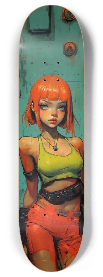 Cosmic pin up 8 Inch Skateboard Deck