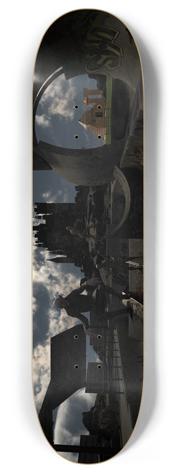 Monsters in the dark 8 Inch Skateboard Deck