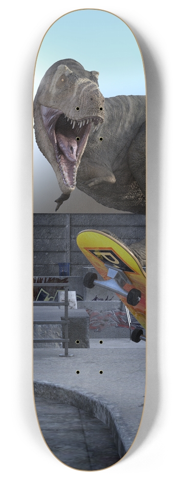 TRex Skateboarding  8 Inch Skateboard Deck
