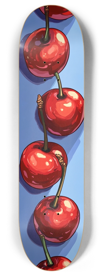 Cherry Line 8 Inch Skateboard Deck