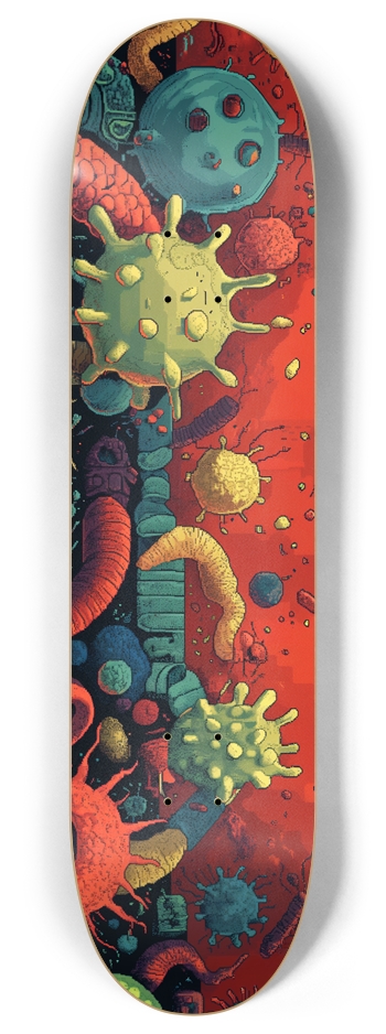 Germy 8 Inch Skateboard Deck