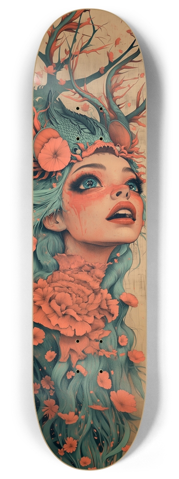 Yokei Monster Girl 8 Inch Skateboard Deck