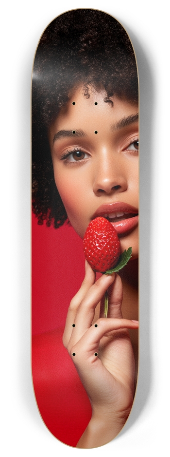 Strawberry custom skateboard  8 Inch Skateboard Deck
