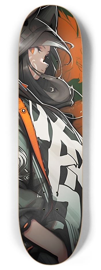 Makino orange 8 Inch Skateboard Deck