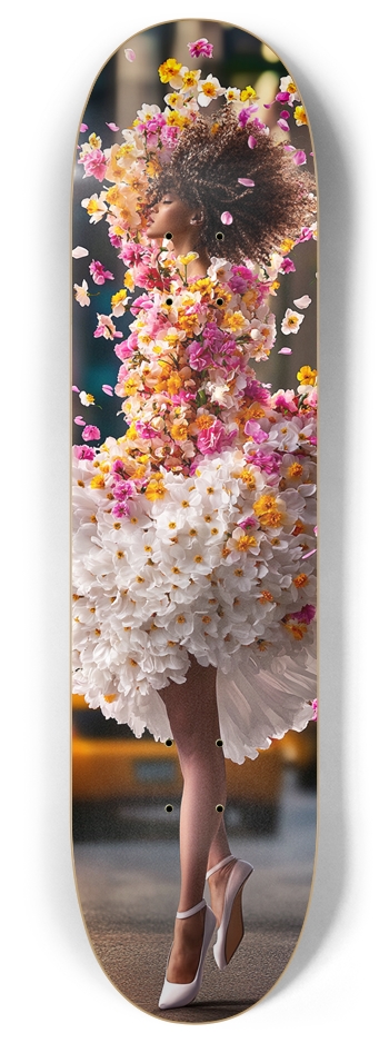 Spring lady 8 Inch Skateboard Deck
