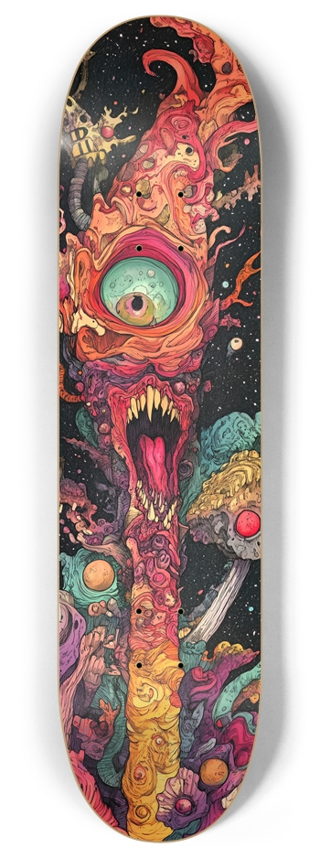 Mindscream Custom  8 Inch Skateboard Deck