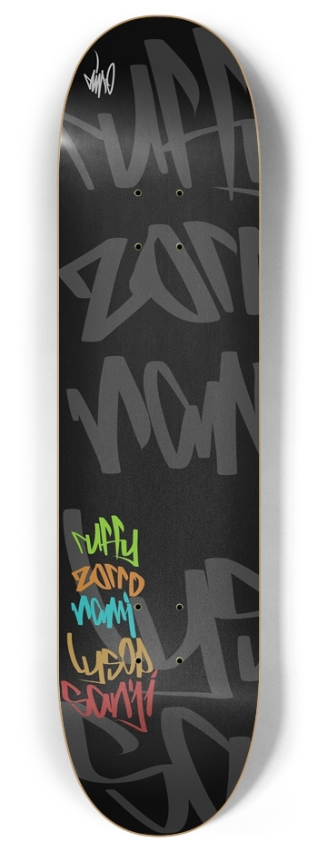 The one piece 8 Inch Skateboard Deck