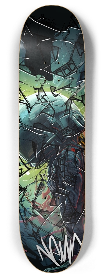 Consumption 8 Inch Skateboard Deck