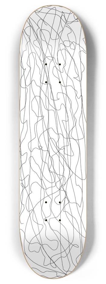 Circles custom Skateboard design  8 Inch Skateboard Deck