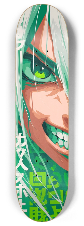 Takeo Attack 8 Inch Skateboard Deck